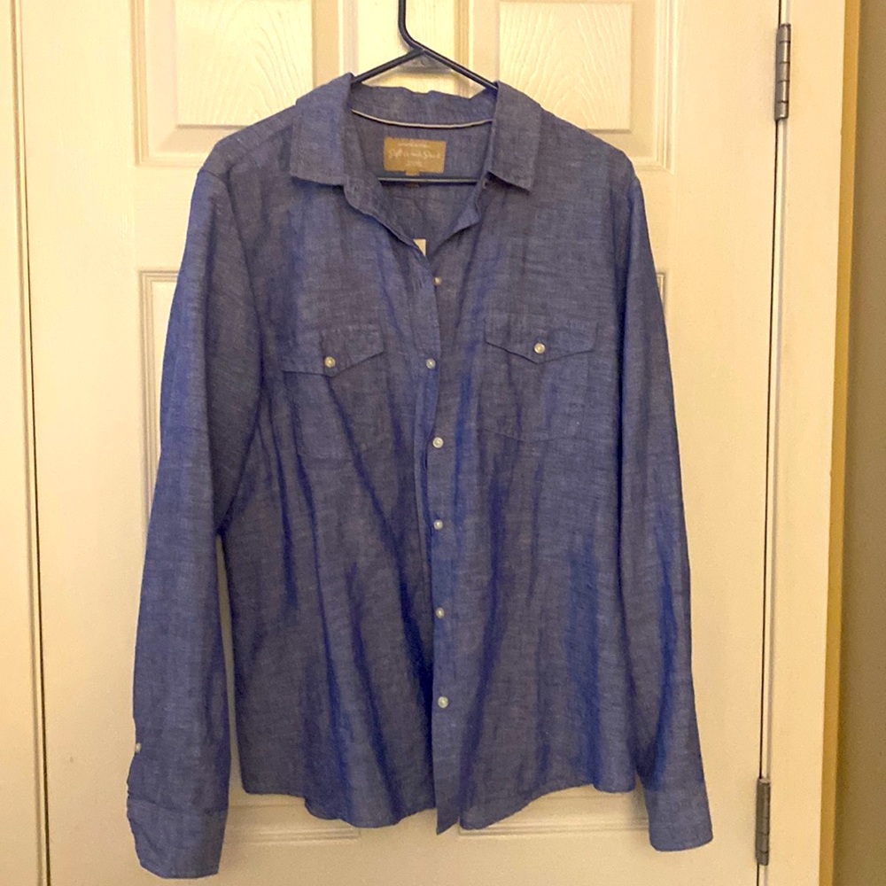 Soft wash denim